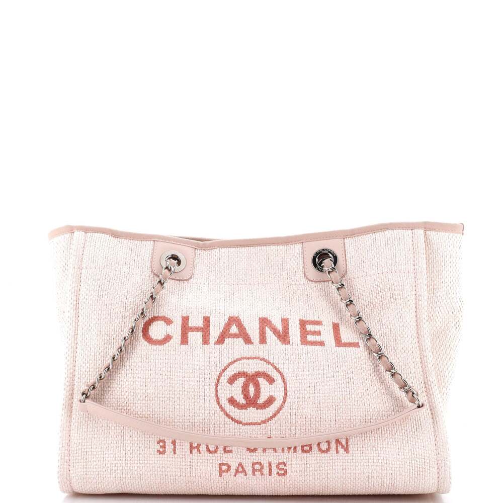 Chanel Deauville Tote Raffia Small #254434C26B